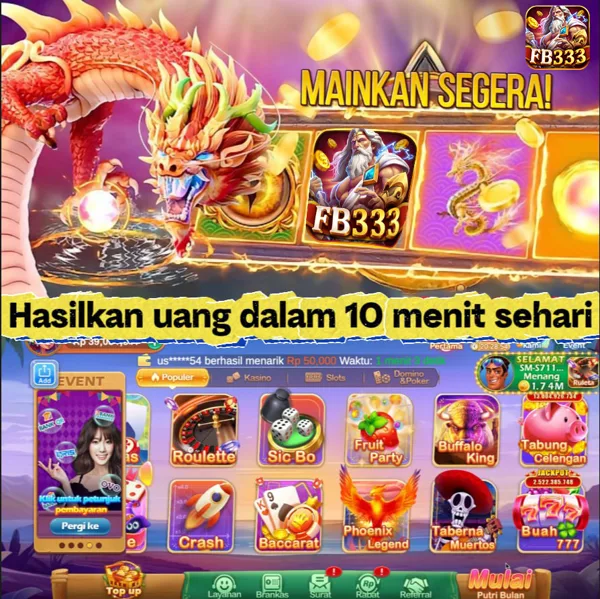 FB333 Bonus Member Baru 100%